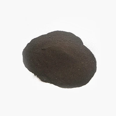 Serbuk penggilap alumina yang berwarna coklat