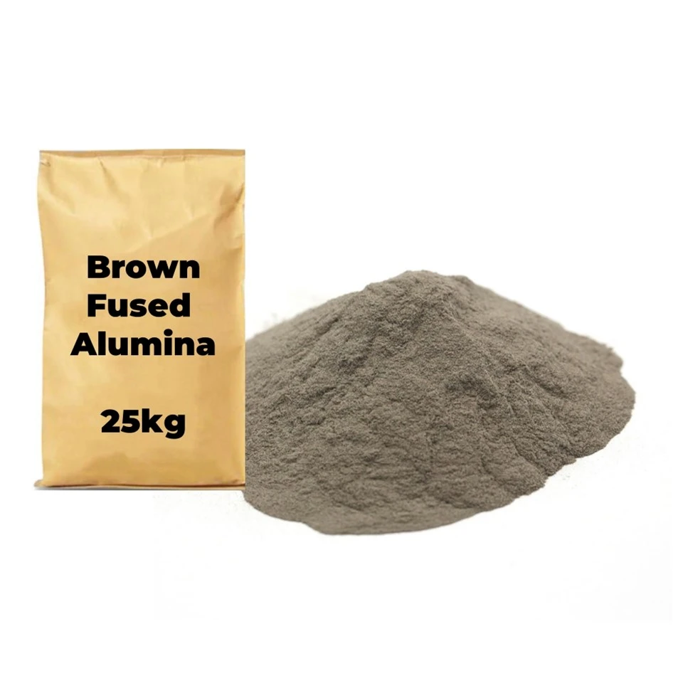 Media Peletupan Pasir Brown Fused Aluminium Oxide